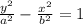 \frac{y^2}{a^2}- \frac{x^2}{b^2}=1
