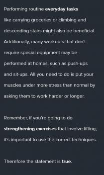 In some sports, Muscular strength is more important than muscular endurance. So the statement is tru