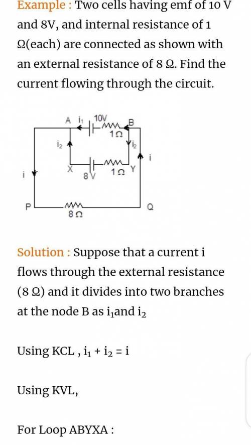 Calculate the total current in parallel circuit using Kirchhoff’s Current Law? anyone give example a