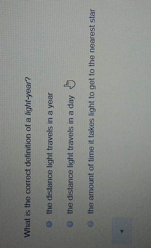 What Is The Correct Definition Of A Light year Question 16387500 