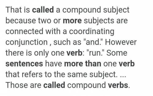 when-there-is-more-than-one-subject-in-a-sentence-what-is-it-called-a-compound-subject-b