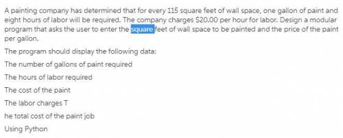 A painting company has determined that for every 115 square feet of wall space, one gallon of paint