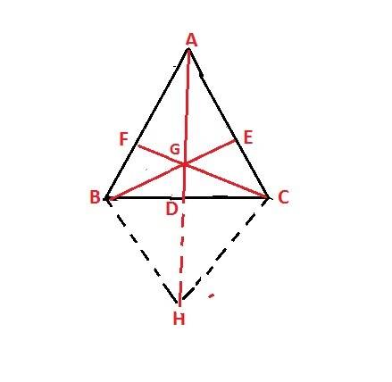 Will mark brainliest.!  use δabc to answer the question that follows:  triangle abc. point f lies on