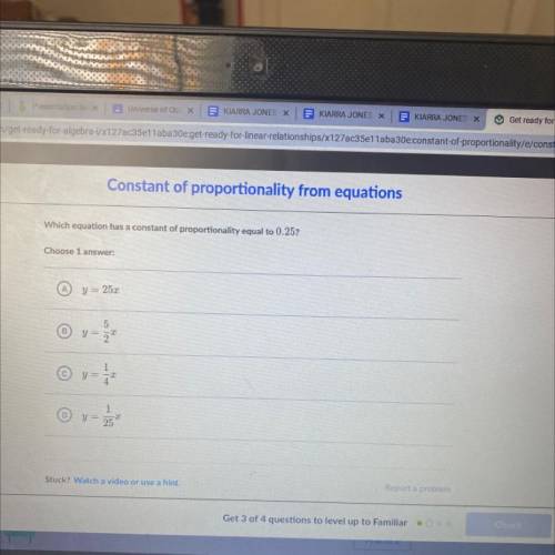 Constant Of Proportionality From Equations What Is The Constant Of Proportionality In The 