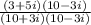 \frac{(3+5i)(10-3i)}{(10+3i)(10-3i)}