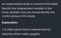 Cora is a video game designer. She believes that games played using virtual reality headsets will be