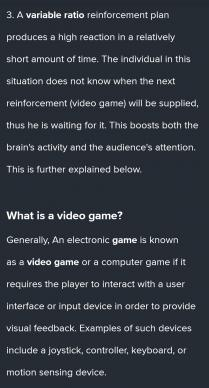 Cora is a video game designer. She believes that games played using virtual reality headsets will be