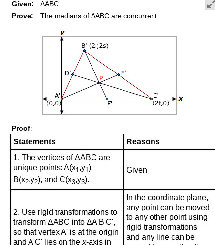 given Δabc prove the medians of Δabc are concurrent 15254423 24